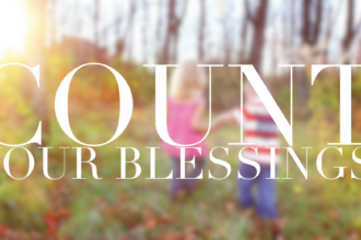 count your blessings